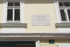 Gedenktafel Hanns Holenia - 2014