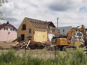 Abbruch im Gang - 2020