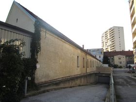 Stallgebäude, Nordseite (Foto Laukhardt 2011)