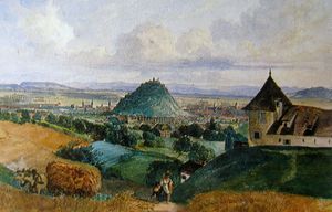 Graz vom Dianenhof (Passini) - 1860
