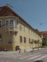 Nordwestecke mit Erker (Foto AGIS) - 2002